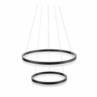 SL1603.403.02 Светильник подвесной ST-Luce Черный/Прозрачный LED 2*30W 4100K - SL1603.403.02 Светильник подвесной ST-Luce Черный/Прозрачный LED 2*30W 4100K