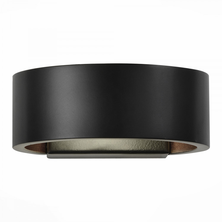 SL591.401.01 Светильник настенный ST-Luce Черный, Золото/Черный, Золото LED 1*6W