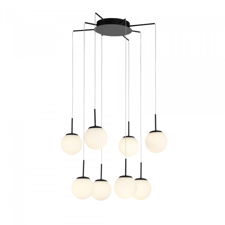 SL395.403.08 Светильник подвесной ST-Luce Черный/Белый LED 8*8W