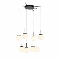 SL395.403.08 Светильник подвесной ST-Luce Черный/Белый LED 8*8W - SL395.403.08 Светильник подвесной ST-Luce Черный/Белый LED 8*8W