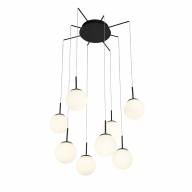 SL395.403.08 Светильник подвесной ST-Luce Черный/Белый LED 8*8W - SL395.403.08 Светильник подвесной ST-Luce Черный/Белый LED 8*8W