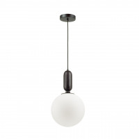 4671/1 PENDANT ODL20 309 черный/белый Подвес E27 1*40W (тип лампы СВЕЧА ) 220V OKIA