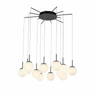 SL395.403.12 Светильник подвесной ST-Luce Черный/Белый LED 12*8W - SL395.403.12 Светильник подвесной ST-Luce Черный/Белый LED 12*8W
