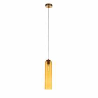 SL1145.393.01 Светильник подвесной ST-Luce Латунь/Янтарный E27 1*60W - SL1145.393.01 Светильник подвесной ST-Luce Латунь/Янтарный E27 1*60W
