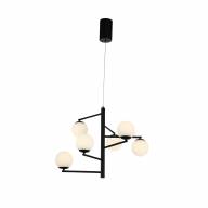 SL395.413.06 Светильник подвесной ST-Luce Черный/Белый LED 6*8W - SL395.413.06 Светильник подвесной ST-Luce Черный/Белый LED 6*8W