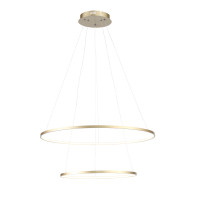 SL904.203.02 Светильник подвесной ST-Luce Золото/Белый LED 2*14W