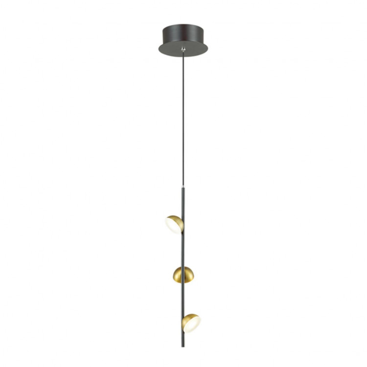 4156/9L L-VISION ODL19 285 черный Подвес LED 9W VERICA