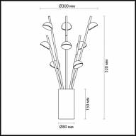 4156/24TL L-VISION ODL19 169 черный Настольная лампа LED 24W VERICA - 4156/24TL L-VISION ODL19 169 черный Настольная лампа LED 24W VERICA