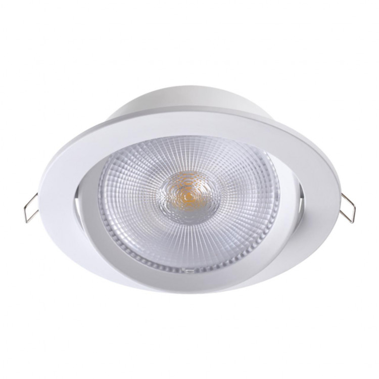 358000 SPOT NT19 253 белый Встраиваемый поворотный светильник IP20 LED 3000К 20W 85-265V STERN