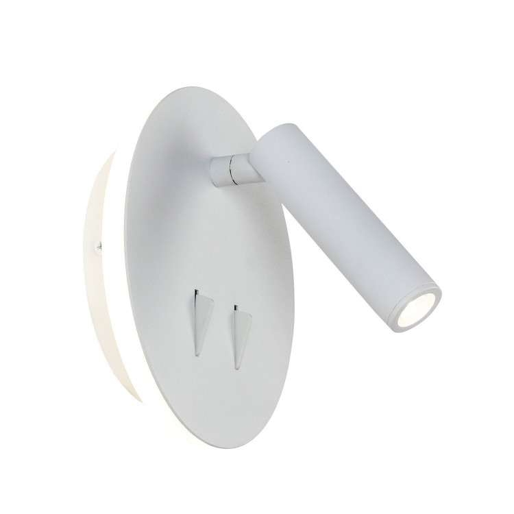 SL1586.501.01 Светильник настенный ST-Luce Белый/Белый LED 1*6+3W 4000K