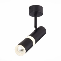 ST106.442.08 Светильник потолочный Черный LED 1*8W 4000K 624Lm Ra>80 D70xH165 170-240V