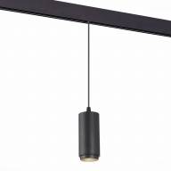 ST357.443.06 Магнитный трековый светильник подвесной ZOOM Черный LED 1*6W 4000K 667Lm Ra>80 10-60° IP20 D60xH120 48V - ST357.443.06 Магнитный трековый светильник подвесной ZOOM Черный LED 1*6W 4000K 667Lm Ra>80 10-60° IP20 D60xH120 48V