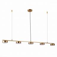 SL6000.303.05 Светильник подвесной ST-Luce Латунь/Латунь LED 5*7W 3000K - SL6000.303.05 Светильник подвесной ST-Luce Латунь/Латунь LED 5*7W 3000K