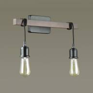 3740/2W LOFTI LN19 165 черный Бра E27 2*60W 220V KLAUS - 3740/2W LOFTI LN19 165 черный Бра E27 2*60W 220V KLAUS