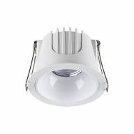 358690 SPOT NT21 251 белый Светильник встраиваемый светодиодный IP20 LED 4000К 10W 100-265V KNOF - 358690 SPOT NT21 251 белый Светильник встраиваемый светодиодный IP20 LED 4000К 10W 100-265V KNOF