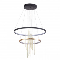 3901/63L L-VISION ODL20 215 золотистый/стекло/металл Подвесной светильник LED 4000K 63W 220V MONICA