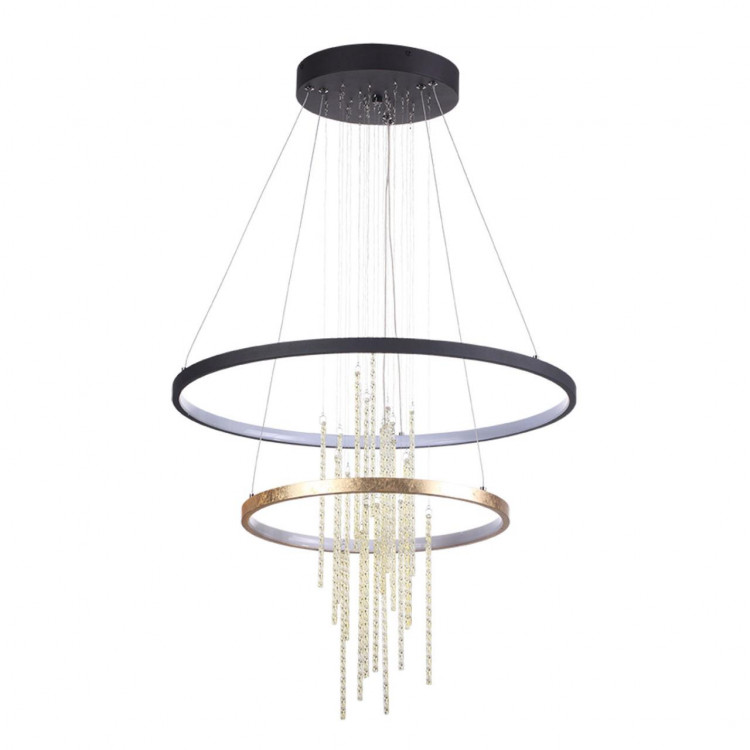 3901/63L L-VISION ODL20 215 золотистый/стекло/металл Подвесной светильник LED 4000K 63W 220V MONICA