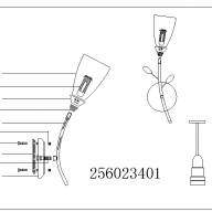 256023401 Флора золото 1*60W Е14 220 V бра - 256023401 Флора золото 1*60W Е14 220 V бра