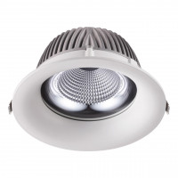 358026 SPOT NT19 253 белый Встраиваемый светильник IP20 LED 4100К 30W 220V GLOK