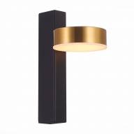 SL6000.301.01 Светильник настенный ST-Luce Черный/Латунь LED 1*7W 3000K - SL6000.301.01 Светильник настенный ST-Luce Черный/Латунь LED 1*7W 3000K