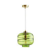 4773/1 PENDANT ODL21 281 зеленый/бронзовый Подвес E27 60W STORBI