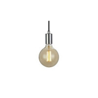 106169 Светильник подвесной Хром E27 1*60W