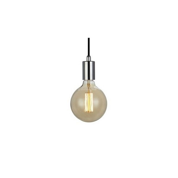 106169 Светильник подвесной Хром E27 1*60W