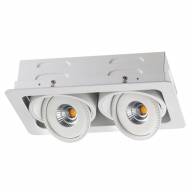 357581 SPOT NT18 112 белый Встраиваемый светильник IP20 LED 3000K 2*15W 85-265V GESSO - 357581 SPOT NT18 112 белый Встраиваемый светильник IP20 LED 3000K 2*15W 85-265V GESSO