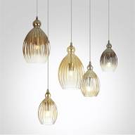 4711/1A PENDANT ODL21 297 коньячный/хром Подвес E27 60W STORZO - 4711/1A PENDANT ODL21 297 коньячный/хром Подвес E27 60W STORZO
