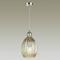 4711/1A PENDANT ODL21 297 коньячный/хром Подвес E27 60W STORZO - 4711/1A PENDANT ODL21 297 коньячный/хром Подвес E27 60W STORZO