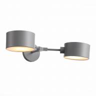 SLE183701-02 Светильник настенный Серый/Серый E14 2*60W - SLE183701-02 Светильник настенный Серый/Серый E14 2*60W