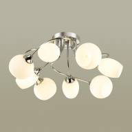 4552/8C COMFI LN21 059 хром, белый Люстра потолочная E27 8*60W 220V ALEXIS - 4552/8C COMFI LN21 059 хром, белый Люстра потолочная E27 8*60W 220V ALEXIS