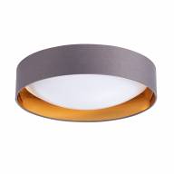 SLE201112-01 Светильник потолочный Серый, Золото/Белый LED 1*24W 4000K - SLE201112-01 Светильник потолочный Серый, Золото/Белый LED 1*24W 4000K