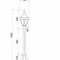 Ландшафтный светильник Outdoor O026FL-01B - Ландшафтный светильник Outdoor O026FL-01B