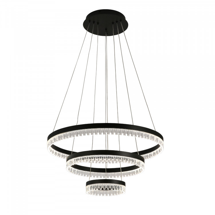 SL1603.403.03 Светильник подвесной ST-Luce Черный/Прозрачный LED 3*24W