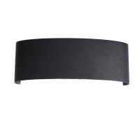 SL089.401.08 Светильник уличный настенный ST-Luce Черный кварцевый LED 8*1W