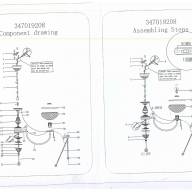 347019208 Фелиция 8*60W E27 220 V люстра - 347019208 Фелиция 8*60W E27 220 V люстра