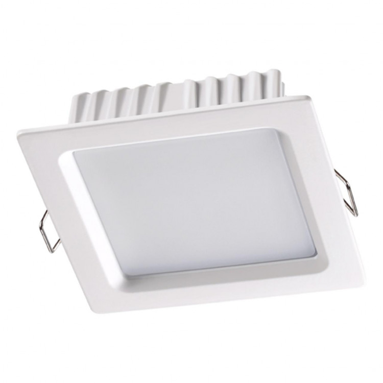 358033 SPOT NT19 272 белый Встраиваемый светильник IP20 LED 4100К 12W 220V LUNA
