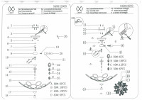 345012903 Лаура 3*40W E14 220 V люстра