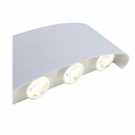SL089.501.08 Светильник уличный настенный ST-Luce Белый кварцевый LED 8*1W - SL089.501.08 Светильник уличный настенный ST-Luce Белый кварцевый LED 8*1W