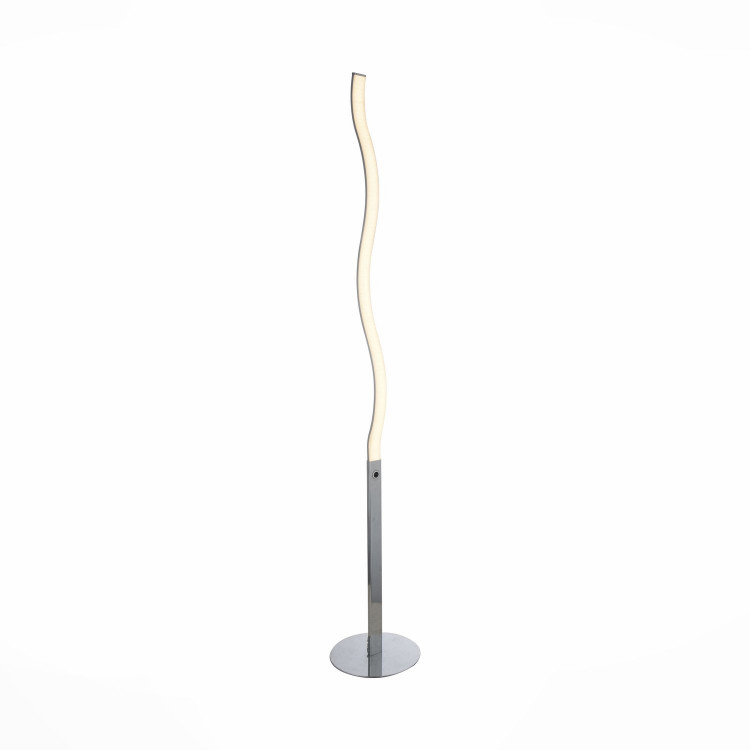 SL913.105.01 Торшер ST-Luce Хром/Белый, Хром LED 1*22,8W 4000K