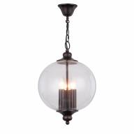 SL362.303.03 Светильник подвесной ST-Luce Коричневый/Прозрачный E14 3*60W - SL362.303.03 Светильник подвесной ST-Luce Коричневый/Прозрачный E14 3*60W