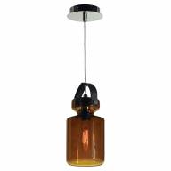 SLD977.903.01 Светильник подвесной ST-Luce Хром/Коричневый E14 1*40W - SLD977.903.01 Светильник подвесной ST-Luce Хром/Коричневый E14 1*40W