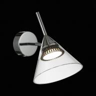 SL930.101.01 Бра ST-Luce Хром/Прозрачный LED 1*7W - SL930.101.01 Бра ST-Luce Хром/Прозрачный LED 1*7W