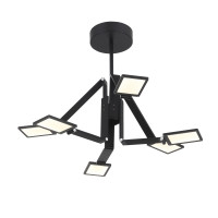 SL841.402.06 Светильник потолочный ST-Luce Черный анодированный/Белый LED 6*8W