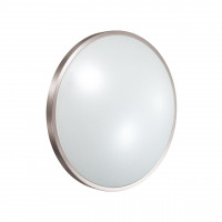 2088/CL PALE SN 078 Светильник пластик/белый/никель LED 30Вт 4000К D340 IP43 LOTA NICKEL