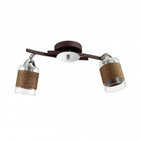 3030/2CA COMFI LN16 206 хром, кофе Люстра потолочная E27 2*60W 220V FILLA