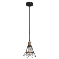 SLD963.333.01 Светильник подвесной ST-Luce Черный, Бронза/Черный E27 1*60W