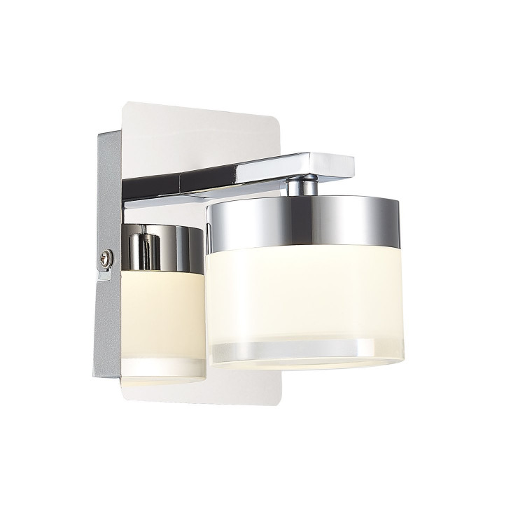 SL1600.101.01 Светильник настенный ST-Luce Хром/Белый LED 1*5W 4000K