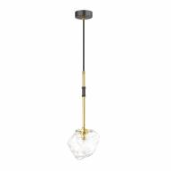 4789/1 LOFT ODL21 501 черный/золотой/прозрачный Подвес G9 1*40W STONO - 4789/1 LOFT ODL21 501 черный/золотой/прозрачный Подвес G9 1*40W STONO
